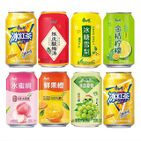 康师傅果汁饮料310ml*12/24罐红茶桃橙水晶葡萄芒果金桔雪梨柚子饮品 康师傅果汁茶混合装310ml*24罐
