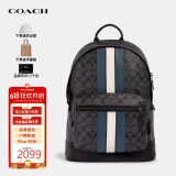 蔻驰（COACH）奢侈品男包印花双肩背大容量电脑包3001【品牌授权】送男友礼物