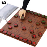 赢八象棋套装仿红木实木大字棋子两用围象棋盘露营成人儿童中老年象棋