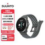 颂拓（SUUNTO）RACE S 轻量化户外训练腕表 专业跑步马拉松运动智能手表  石墨灰