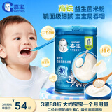 嘉宝高铁米粉维C钙铁锌婴儿宝宝辅食米糊含DHA活性益生菌250g 【第一口】强化铁加益生菌米粉