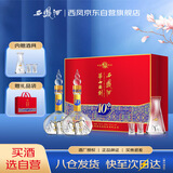 西凤酒 华山论剑10年 52度 500ml*2瓶 礼盒装 凤香型白酒 