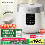 小熊（Bear）电饭煲 2~3人小型电饭锅 多功能微压快煮陶瓷油内胆 可预约小容量电饭煲2.2升 DFB-D20H2