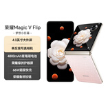 荣耀Magic V Flip 小折叠屏 4.0英寸大外屏 单反级写真相机 12+1TB 香槟粉 拍照 5G AI手机 国家补贴