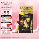 歌帝梵(GODIVA)醇享90%可可黑进口巧克力80g生日礼物糖果零食喜糖伴手礼