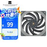 Thermalright(利民) TL-B14 14CM 性能级风压扇 1500转速PWM S-FDB V2轴承 三次元动平衡