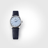 冠蓝狮（Grand Seiko）  信州雪系列gs机械SD信州蓝雪花面男表情人节礼物手表男简约正装 石英款SBGX353G