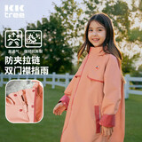 Kocotreekk树儿童雨衣带书包位防水透气宝宝加厚雨衣男女孩上学时尚雨披