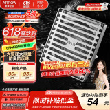 箭牌（ARROW）304 不锈钢地漏防臭芯防反味防虫淋浴室卫生间阳台厕所洗衣机通用 【干湿区通用】地漏5109