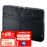 SANWA SUPPLY 山业电脑内胆包 防泼水笔记本电脑包 平板收纳包保护套 黑色 11.6英寸