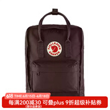 FJALLRAVEN北极狐双肩包kanken男女户外大容量书包电脑包运动旅行背包23510 424黑莓色 16L【可容纳14寸笔记本电脑】