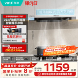 华帝（VATTI）国家政府补贴20% 欧式顶吸家用吸油烟机小尺寸齐平橱柜22风量大吸力脱排抽油烟机一级能效 i11176T