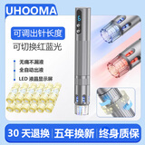 水光仪器纳米微晶微针导入脸部家用打美容院专用全套自动出液 红蓝光新款【第十代全能机】