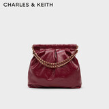 CHARLES&KEITH子母链条大容量流浪包单肩包包女包生日礼物CK2-40671449
