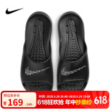 耐克NIKE外穿休闲鞋男一字沙滩鞋VICTORI ONE拖鞋CZ5478-001黑41
