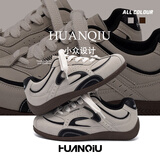 环球休闲板鞋男款2025秋冬季新款轻便内增高德训鞋潮流百搭男鞋赛车鞋