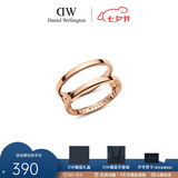 丹尼尔惠灵顿（DanielWellington）DW戒指女 情侣戒指时尚对戒 七夕情人节礼物送女友送爱人 50号 玫瑰金 DW00400113