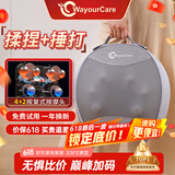 WayourCare德国腰部按摩器腰背按摩仪车载靠垫肩颈腰椎护腰腰肌劳损小腿脚生日送男女朋友礼物实用长辈 揉捶一体【手提礼盒款】 一个