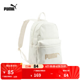 彪马（PUMA）通勤旅行学院风双肩背包男女同款学生印花书包077482 白色-13 OSFA/均码