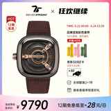 SEVENFRIDAY七个星期五手表M系列方形大表盘瑞表防水时尚手表男自动机械腕表 M2/02