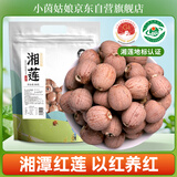 小茵姑娘一级精选 去芯红莲500g 湘潭特产红皮莲子四红汤五红粉原料