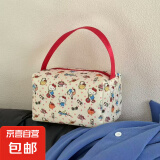 京东物流 新款手提包凯蒂猫大容量便携手拎收纳包高颜值精致 骑车kitty