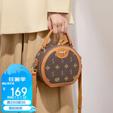 红蜻蜓包包女包2025新款潮流斜挎单肩时尚手提小圆包送女友老婆生日礼物