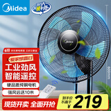 美的（Midea）【五叶飓风】工业遥控壁扇/挂壁式商居两用风扇/120°广角摇头定时电风扇/工厂通风吊扇 FW40-11AR
