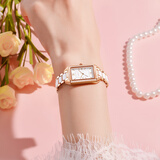 罗西尼（ROSSINI）手表女石英女士手表小方块女表国表品牌生日七夕情人节礼物女生