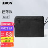 乐上（LEXON）电脑内胆包13.3英寸笔记本苹果保护套男女简约商务轻便小巧黑色