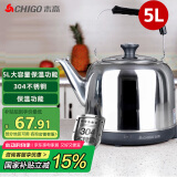 志高（CHIGO） 烧水壶电热水壶烧水壶保温一体全自动恒温电热水壶家用商用不锈钢5L电水壶APL-15N50