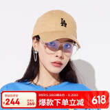 MLB棒球帽子夏季【女明星虞书欣同款】鸭舌帽软顶帽3ACP7701N-07BGS