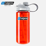 乐基因（nalgene） 吸管杯孕妇水杯热水塑料杯子男女户外便携车载运动健身美国进口 1790-2112红色 550ml