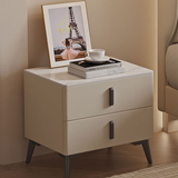 意米之恋床头柜卧室小柜子现代简约欧式带抽屉收纳床边柜 D07-13