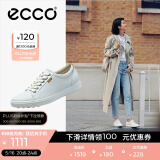 爱步（ECCO）板鞋女 时尚潮流百搭简约经典平底鞋日常休闲板鞋女 柔酷430003 白色43000301007 36 （偏小，建议选大一码）