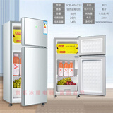 双门小冰箱小型家用冷藏冷冻保鲜冰箱宿舍寝室出租房用电冰箱 40升单人小型迷你双门 高70厘米