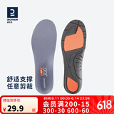 迪卡侬运动鞋垫R300跑步吸汗增高减震缓冲足弓垫-4472339