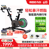 力动（RIDO）动感单车 智能坡度家用单车健身器室内自行车健身车支持zwift顽鹿 CX20（多档电磁操控）
