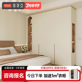 索菲亚衣柜定制卧室家具衣橱 现代简约平开门衣柜客厅电视柜入户柜酒柜 定制金