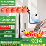 科勒（KOHLER） 厨房龙头抽拉式水槽龙头洗碗厨盆洗菜盆洗手池冷热水龙头防飞溅 抽拉式24337T-4-CP龙头