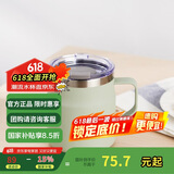 乐扣乐扣（LOCK&LOCK）遇见咖啡杯保温保冷桌面杯男女情侣水杯子390ML薄荷绿LHC4218MIT