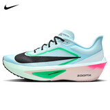 耐克NIKE男子碳板跑步鞋缓震ZOOM FLY 6运动鞋FN8454-402蓝粉绿黑42