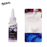 蒙玛特流体画材料丙烯颜料液体流质diy涂鸦硅油细胞装饰画60ml硅油流动丙烯助剂 V PMPP6003