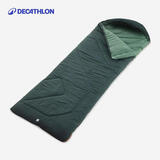 迪卡侬睡袋信封带帽可拼接办公室午休午睡学生旅行保暖露营0度-4797486