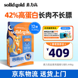 素力高素力高（SolidGold）进口高蛋白金装金素鸡长肉营养成猫幼猫猫粮 经典鸡肉味 12磅