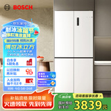 博世（BOSCH）【冰立方】497升十字对开四门超薄微平嵌入式冰箱 国家补贴20%冰箱 净味变温一级能效K1EC49208C