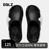 EQLZ义阔官方OASIS绿洲拖0050运动拖鞋白外穿男防滑凉鞋男女无中生有 OASIS黑/白 42 -42.5