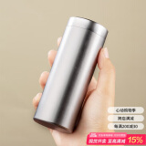 逸居客（YIJUKE）【120ml】钛铝合金茶叶罐便携小茶罐旅行茶叶罐装茶储存罐分装盒
