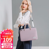 高尔夫（GOLF）电脑包女13.3英寸手提苹果笔记本华为单肩斜挎包商务公文包女通勤