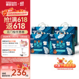 碧芭宝贝【品牌直供 安心品质】森罗秘境婴儿拉拉裤超薄透气花苞裤 【买多更划算】XL码32片*4包